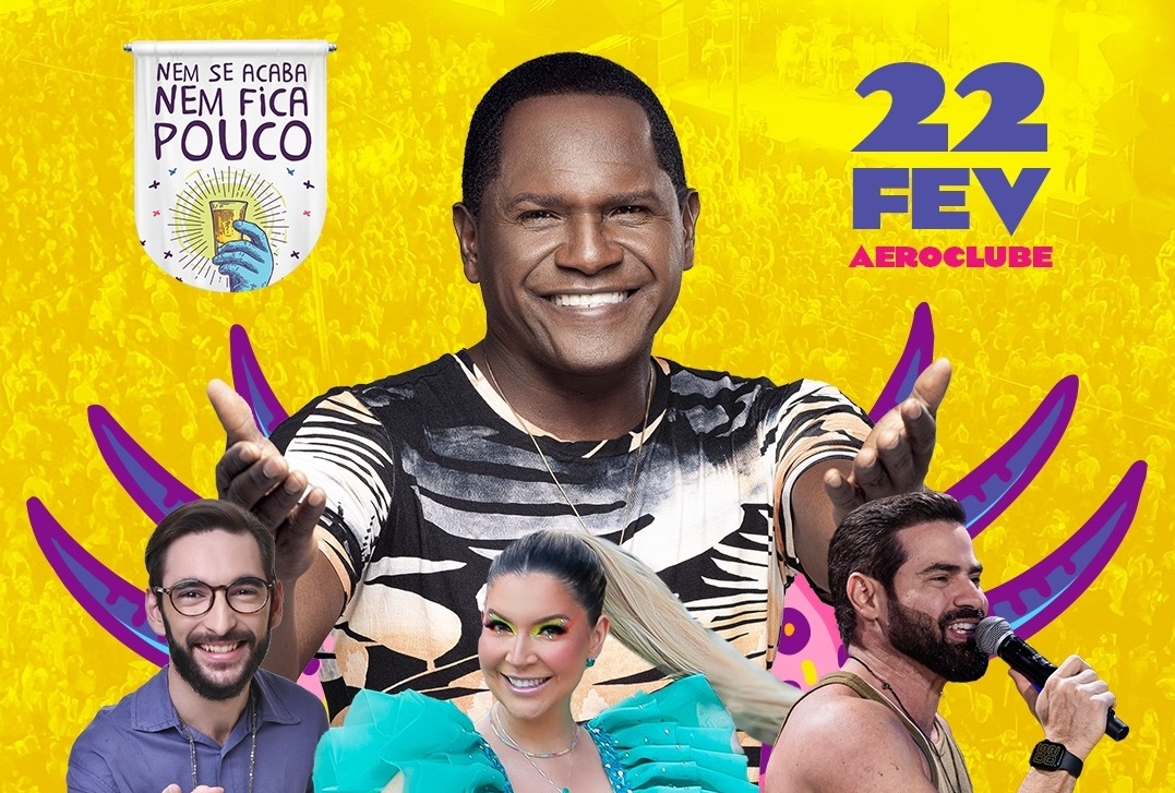 Bloco “Nem Se Acaba, Nem Fica Pouco” promete sacudir o pré-carnaval de Natal neste sábado (22)