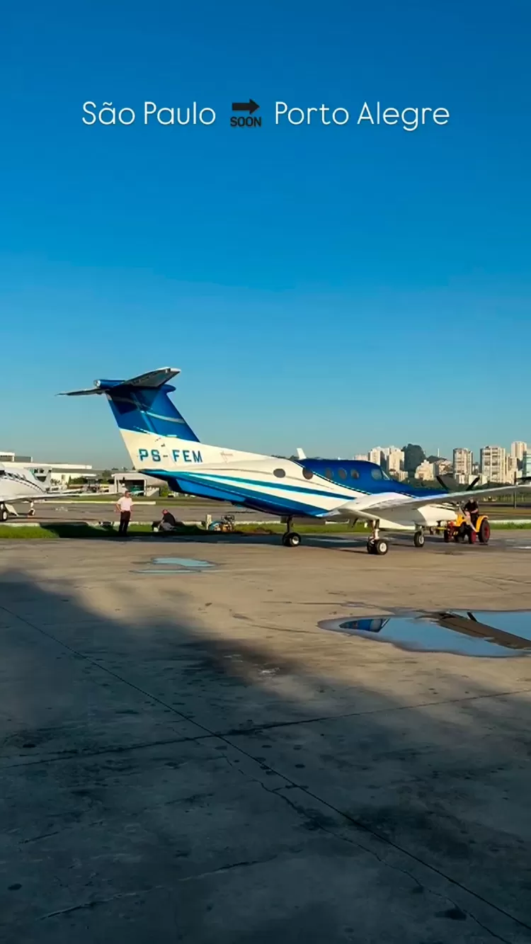 Avião que caiu em São Paulo era um King Air F90, com capacidade para oito pessoas