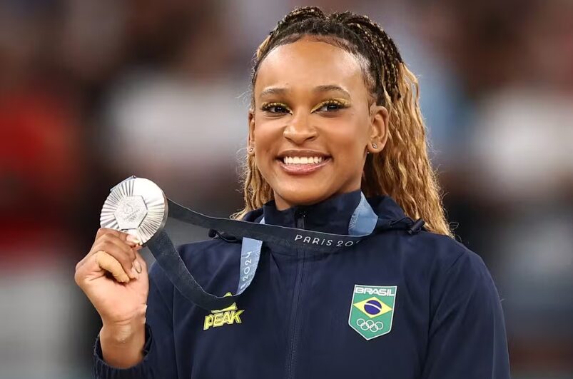 Rebeca Andrade concorre ao Prêmio Laureus de Retorno do Ano