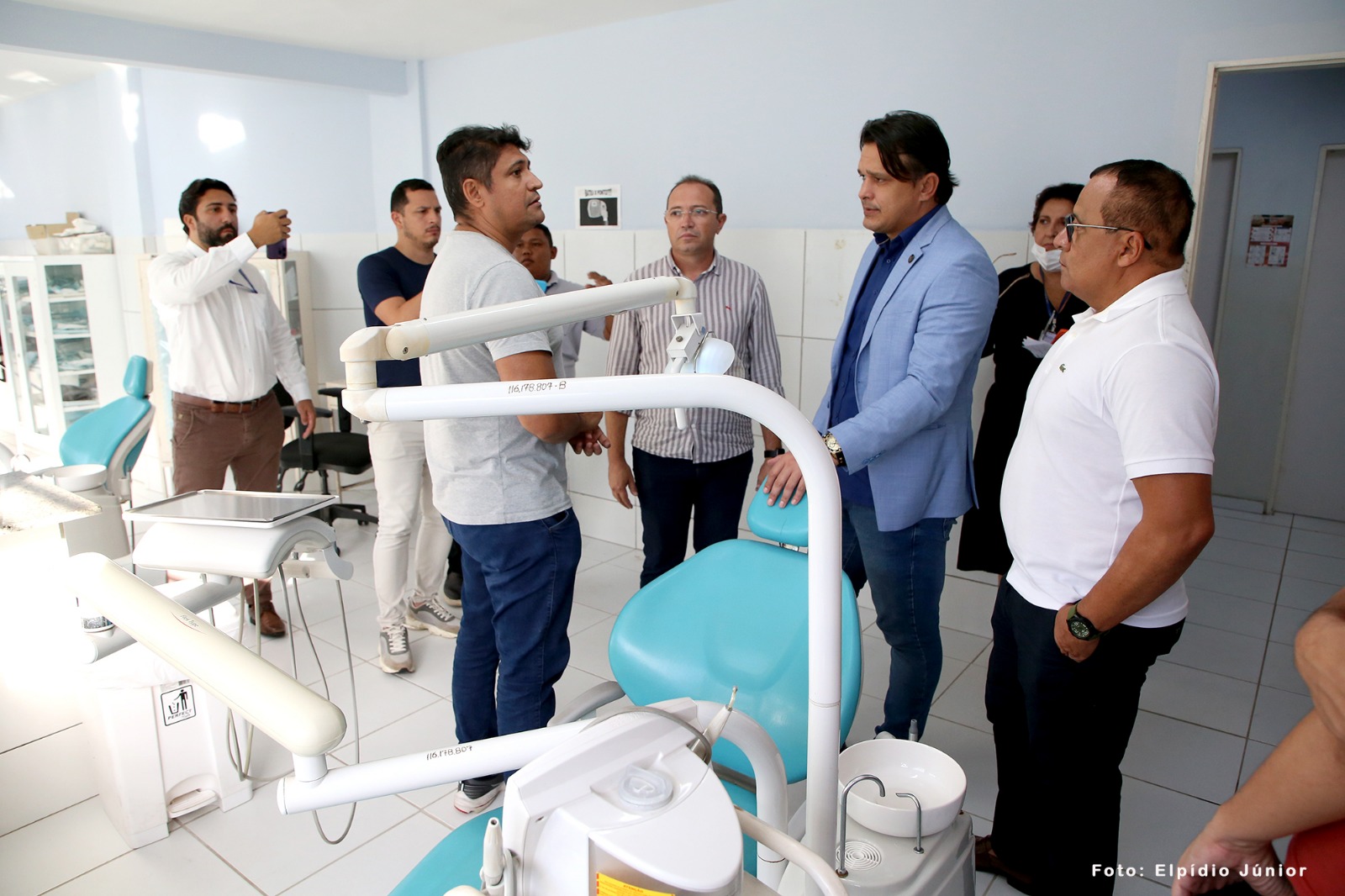 UBS Rosângela Lima, no Planalto, recebe visita da Comissão de Saúde da CMN