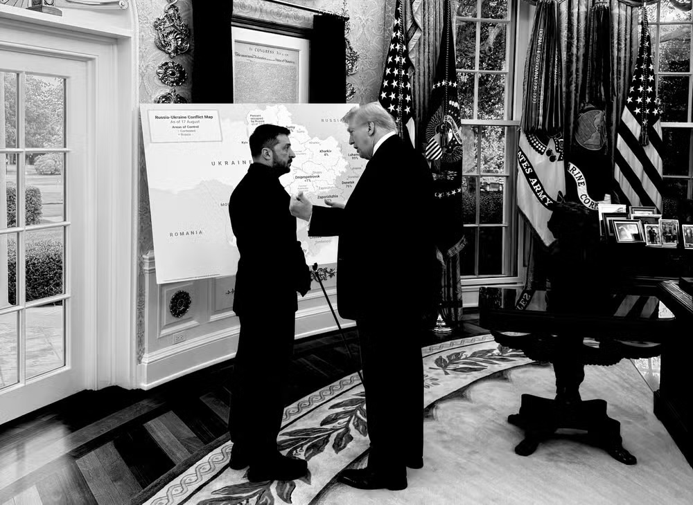 Trump diz que Ucrânia ficará “com muito território”, mas descarta garantias iguais às da Otan