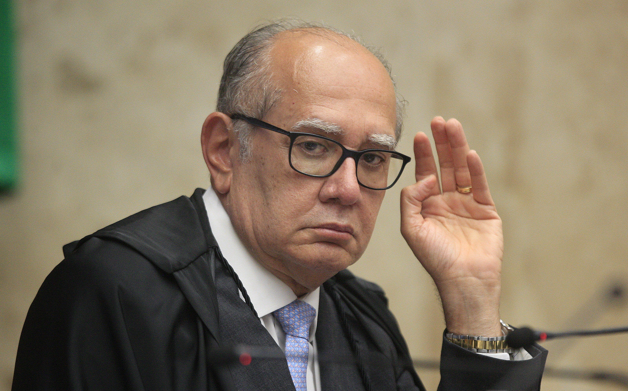 Gilmar Mendes afirma que Poderes discutem criação de lei contra sanções internacionais