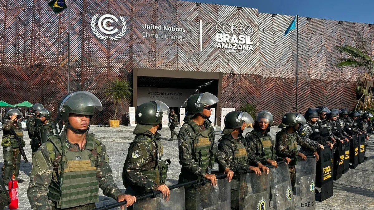 Segurança é ampliada na COP30 após alerta formal da ONU