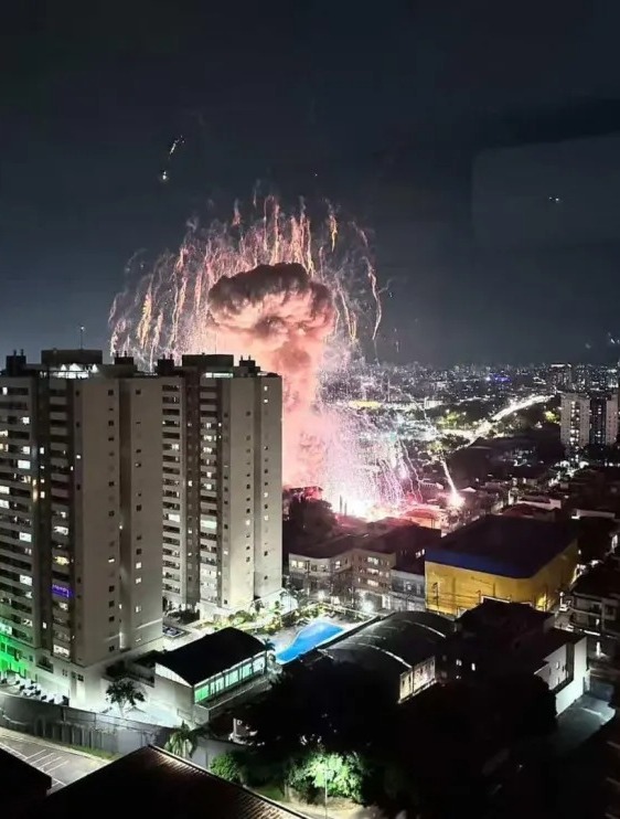 Depósito clandestino de fogos provoca explosão e interdições no Tatuapé