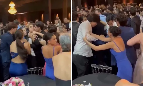 Música repetida em formatura antecedeu confusão entre pais e alunos em Olinda