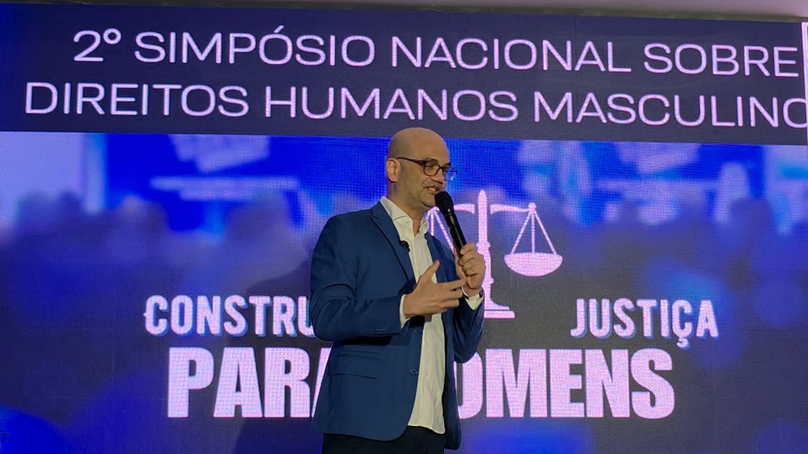 Professor Carlos André participa do II Simpósio Nacional pelos Direitos Humanos Masculinos no Rio de Janeiro