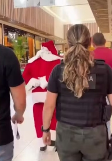 Homem que atuava como Papai Noel em shopping de Lages é preso por suspeita de estupro de vulnerável