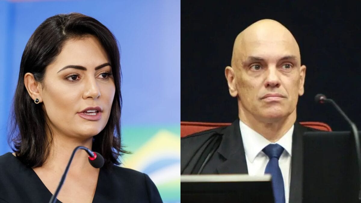 Moraes se reúne com Michelle Bolsonaro antes de autorizar transferência de ex-presidente