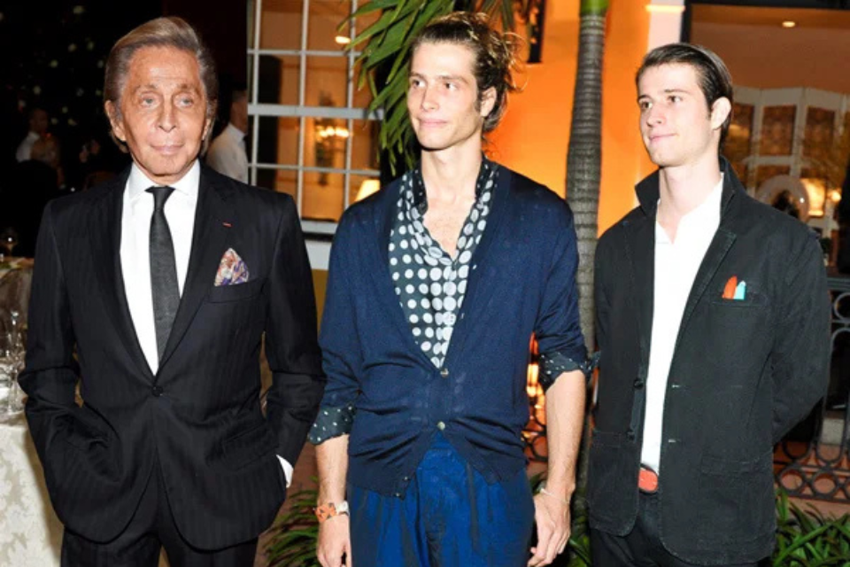 Irmãos brasileiros herdam parte da fortuna de Valentino