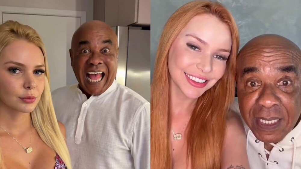 Kid Bengala anuncia que será pai aos 71 anos com influenciadora de 25