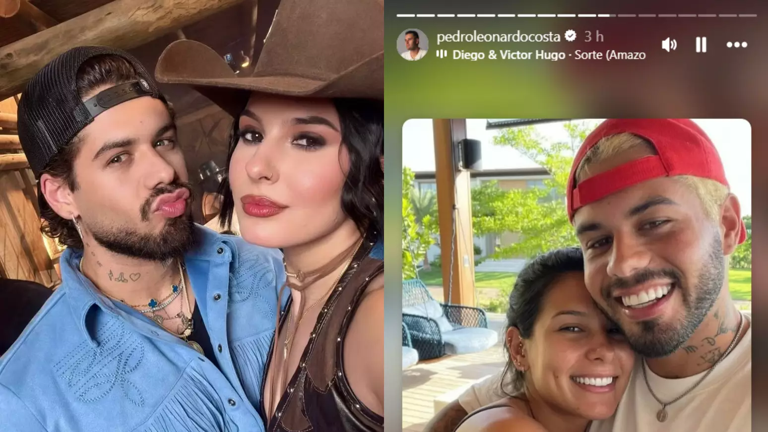 Postagem de irmão de Zé Felipe com Ana Castela repercute e movimenta redes sociais