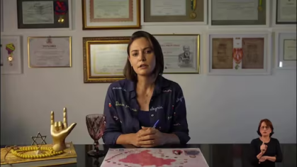 Michelle Bolsonaro expõe desentendimento com Flávio e diz ter sido humilhada pelo senador