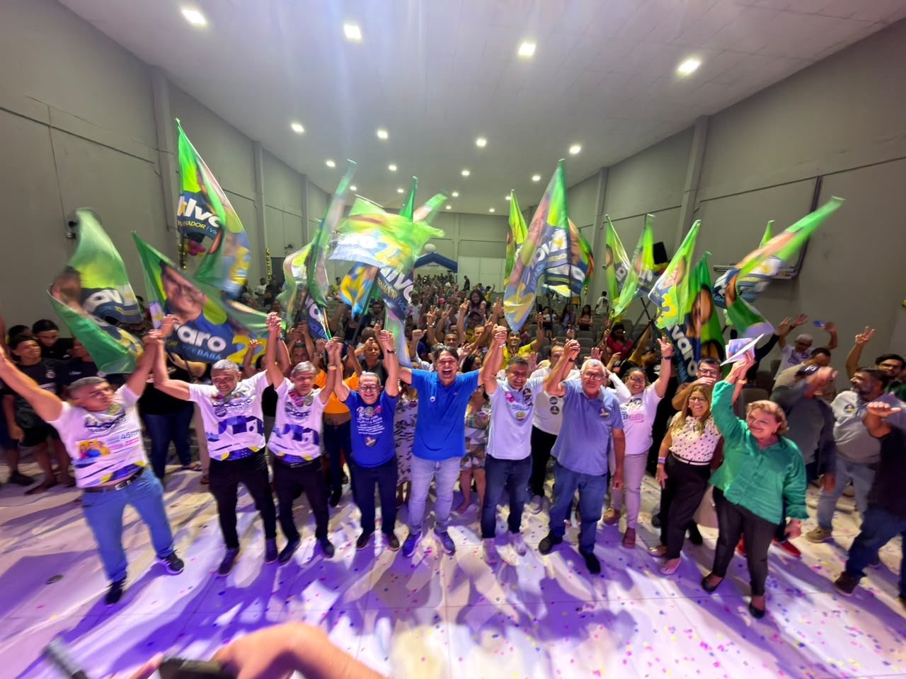 Luciano Nascimento reúne mais de 700 pessoas em grande encontro de apoio aos seus candidatos em Natal.