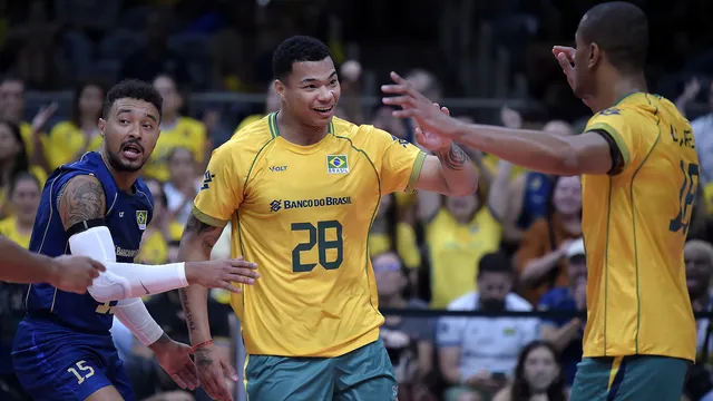 Brasil vence Argentina por 3 a 0 e garante vaga antecipada nas Olimpíadas de Los Angeles