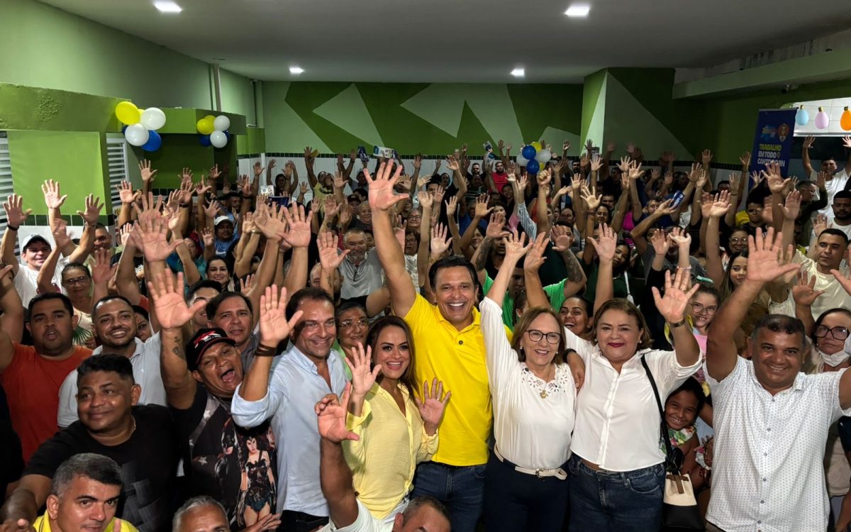 Luciano Nascimento reúne mais de 500 pessoas em grande encontro com a senadora Zenaide Maia, liderança do PSD, no Bom Pastor