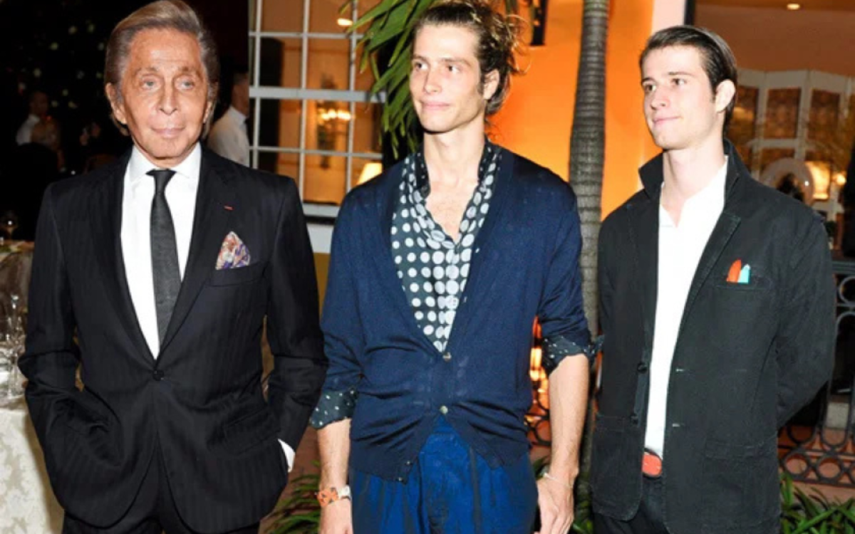 Irmãos brasileiros herdam parte da fortuna de Valentino