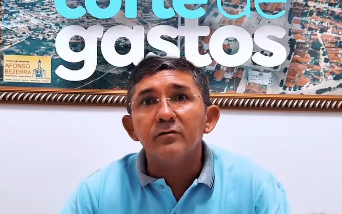 Prefeito Haroldo anuncia redução de salários e dá exemplo de gestão responsável em Afonso Bezerra