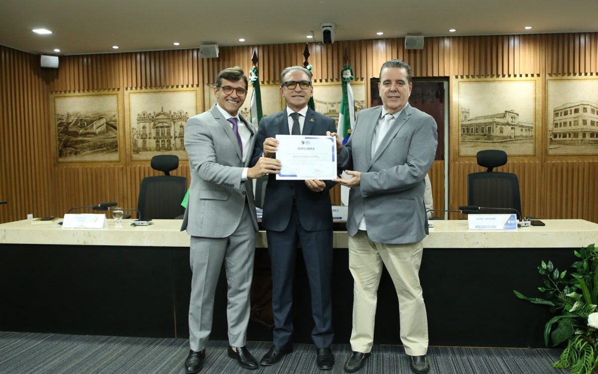 Solenidade na Câmara de Natal homenageia comerciantes da Cidade Alta